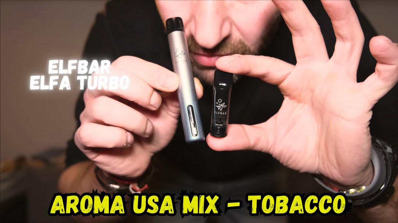 AROMA USA MIX PE ELFBAR ELFA TURBO - Inca O Aroma De Tobacco Pentru Elfbar