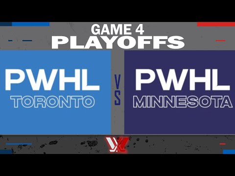 PWHL Playoffs - Semi-Finals: Toronto vs. Minnesota - Game 4 Highlights