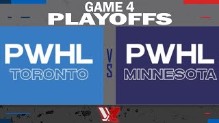 PWHL Playoffs - Semi-Finals: Toronto vs. Minnesota - Game 4 Highlights