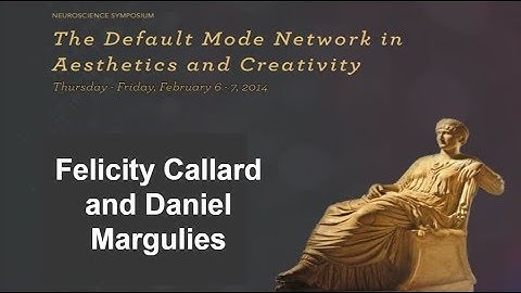 The Default Mode Network in Aesthetics and Creativity- Felicity Callard and Daniel Margulies