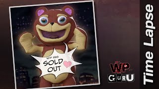 Sold Out Bear - Workflow Time Lapse [Daz Studio, ZBrush, Blender, Photoshop]