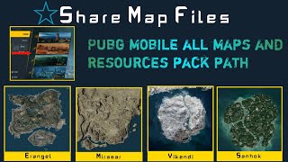 How to transfer Pubg mobile map files, pubg mobile all maps and resources pack path. screenshot 5