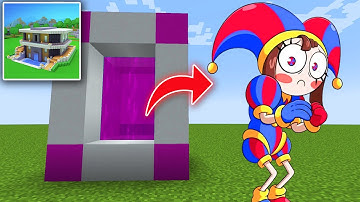 How to Make PORTAL to THE AMAZING DIGITAL CIRCUS in CRAFT WORLD