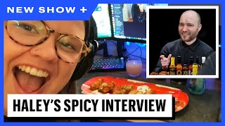 Spiciest Interview - Haley MacLean Goes On Trial With Spicy Wings