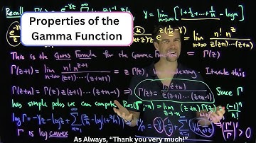 Properties of the Gamma Function