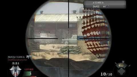 Call of Duty: Black Ops - SnD Firing Range Spawn Snipe