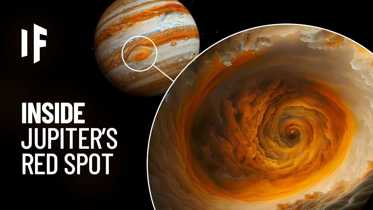 ⁣What If You Fell Into Jupiter’s Red Spot?