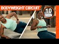 10-Minute Beginner Bodyweight Circuit Training Workout in Charleston, South Carolina