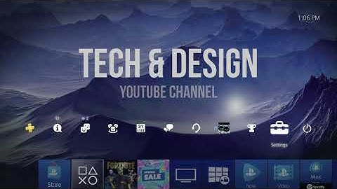 How to Create Custom Wallpaper via USB on PlayStation | PS4 Wallpaper