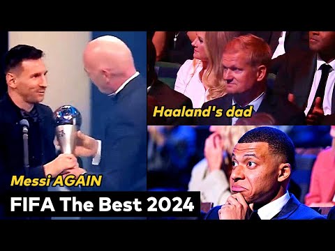 Haalands father reaction to Messi winning FIFA The Best 2023