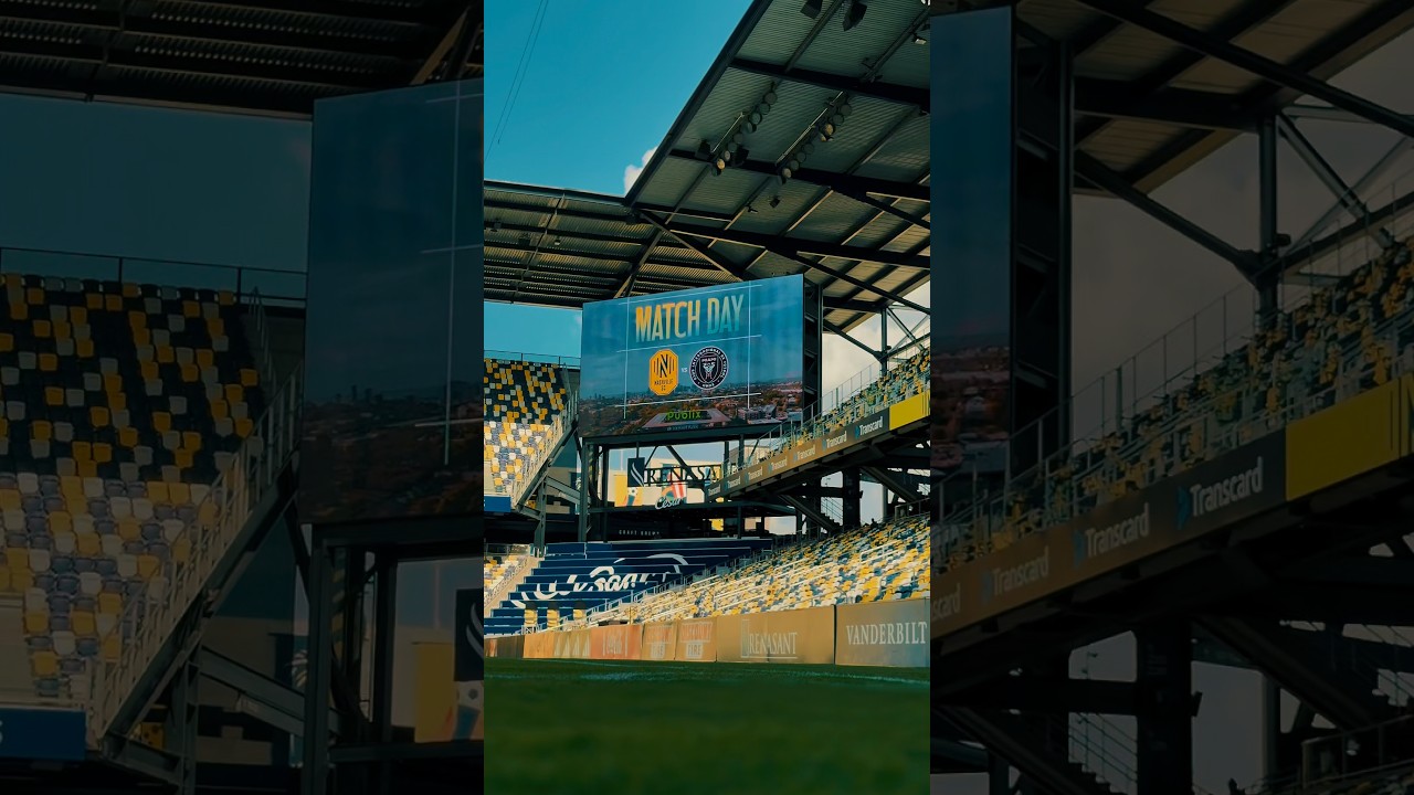 From Broadway to matchday. 🎸➡️⚽️ #NSHvMIA