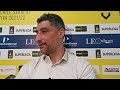 Andrea Giani commenta la vittoria con Padova