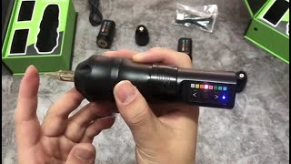 New FX-EXO Wireless Tattoo Pen Machine With 2 Backup Batteries (Free Shipping)