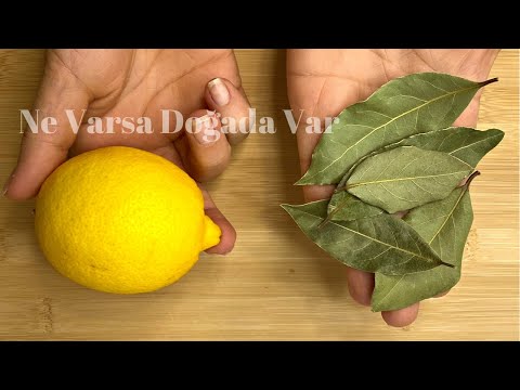 Mix the lemon with the bay leaf and you will thank me for the recipe!