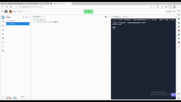 How to call a method of a class from different class Java in replit online IDE