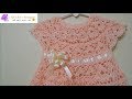 How to Crochet A Baby Dress Any Size -- Part 1