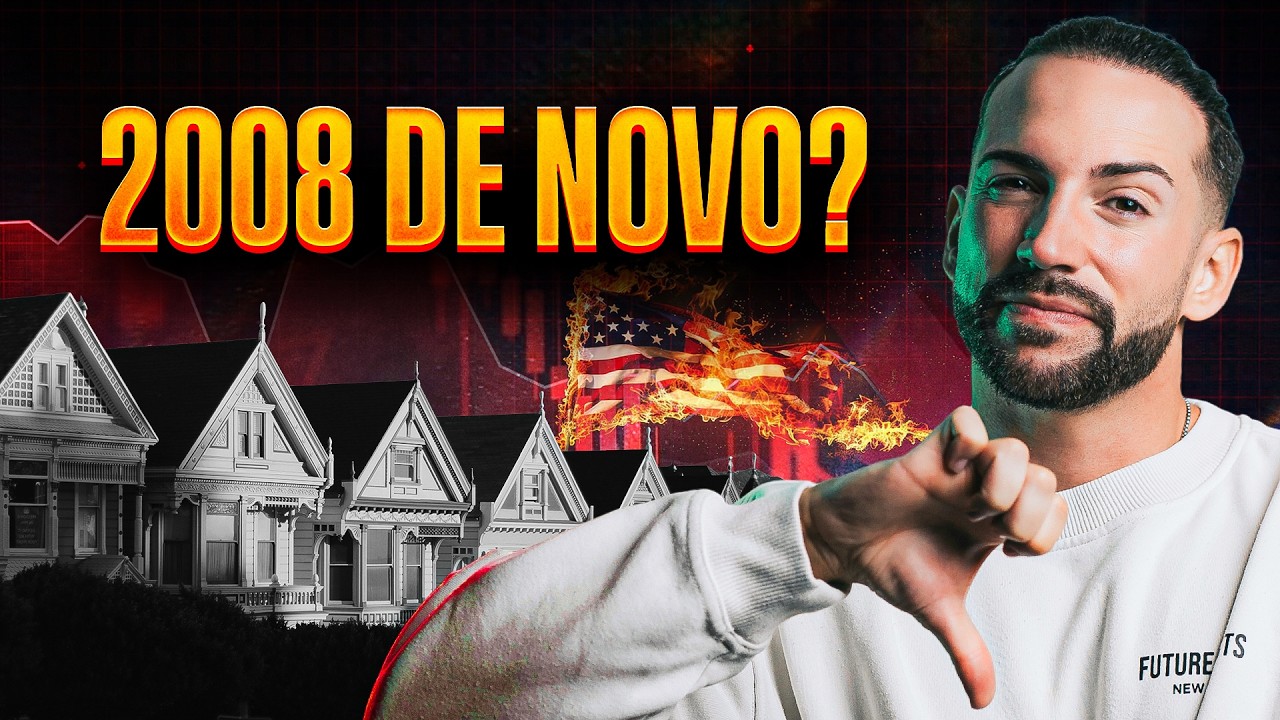 Mercado Imobiliário nos EUA PIOR que em 2008!! Vem aí uma CRISE?