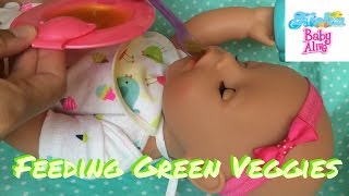 Baby Born Emma 8: Morning Routine & Feeding Green Veggies! + Potty Time!