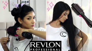 REVLON Cepillo secador CABELLO LARGO\/ Reseña+tutorial