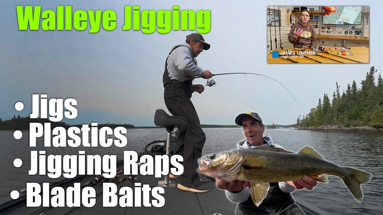 Walleye Jigging: Livebait, Plastics, Jigging Raps and Blade Baits 