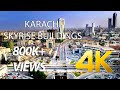 Karachi skyline montage aerial 2020 part 2  4k ultra  karachi street view