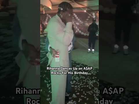 #Rihanna let loose to celebrate #ASAPRocky's birthday -- and the two look ADORABLE 🥰