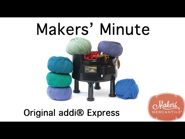 Review and Demonstration of the Addi Express KingSize Circular Knitting  Machine 