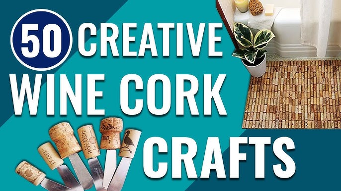 Crafts with Corks - 30 creative and simple craft ideas  Wine cork crafts, Cork  crafts diy, Wine cork diy crafts