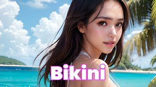 [ Ai Art 4K ] Bikini  Lookbook ( Ana ) #Bikini #Girl #Ai