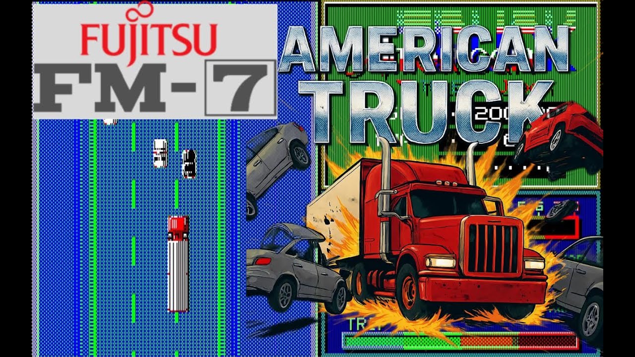 FM-7] NOBO Gameplay - Fujitsu FM-7, 1985. - YouTube