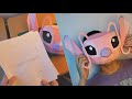 How to make an Angel Mask out of paper (Lilo and Stitch) - DIY Pink Stitch Mask