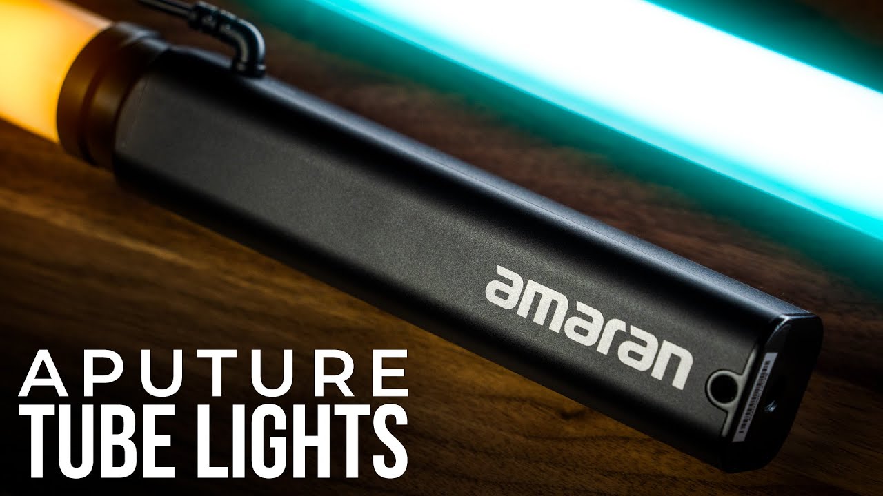 Amaran T2c & T4c RGB Tube Lights Review | FINALLY Aputure Tube Lights