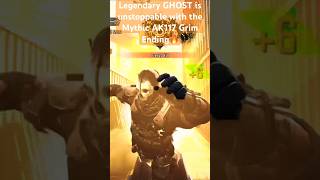 GHOST Retribution Legendary is unstoppable with the Mythic AK117 Grim Ending in Call of Duty Mobile
