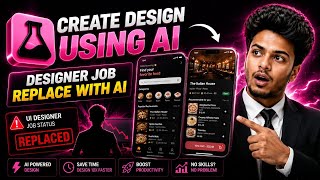 AI Just Replaced UI Designers? 😱 Create Free UI Design Using AI | Stitch AI Tutorial @CodeByDeepak 