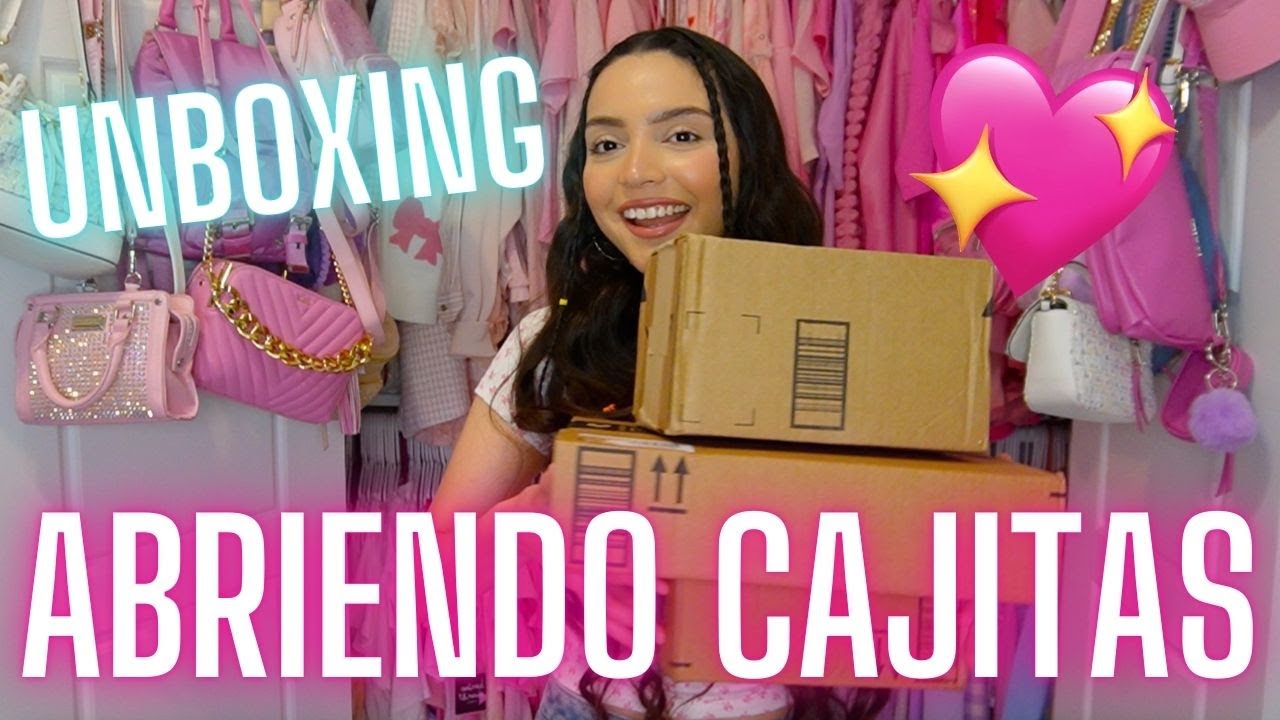 UNBOXING, ABRIENDO CAJITAS 💕😊