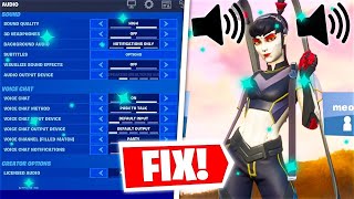 HOW TO FIX VOICE CHAT Not Working on Fortnite XBOX/PS4/PS5/PC/SWITCH!  (Season 2) 