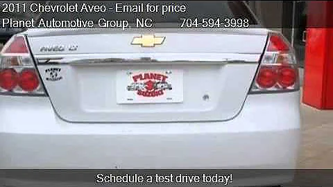 2011 Chevrolet Aveo LT w/2LT - for sale in Charlotte, NC 282