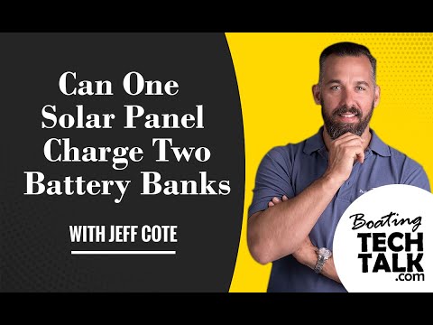 ask pys can one solar panel charge two battery banks