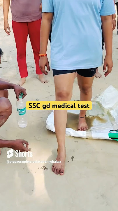 SSC GD Girls Medical Test #shorts #viral #video #army #trendingvideo #reels