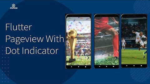 Flutter Pageview with Dot Indicator with source code