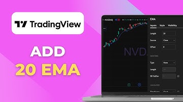 How to Add 20 EMA on TradingView   Easy to Follow