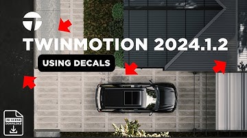 Master Twinmotion 2024.1.2 With Decals In This Easy-to-follow Tutorial!