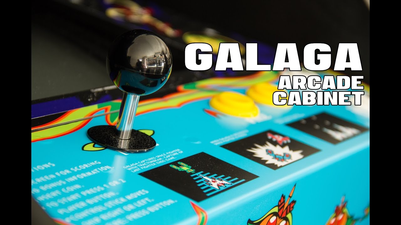 Galaga Arcade Cabinet Tinkerlog