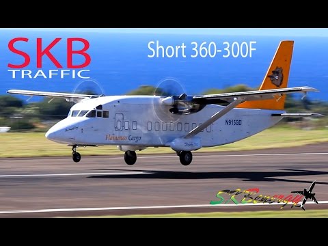 flamenco-cargo-short-360-300f-in-action-@-st.-kitts-robert-l.-bradshaw-int'l-airport