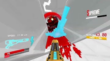 playing ULTRAKILL Cybergrind™ Brutal difficulty until SDP plays ULTRAKILL 87