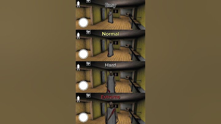 Easy mode Vs Normal Mode Vs Hard mode Vs Extreme Mode In Granny 2