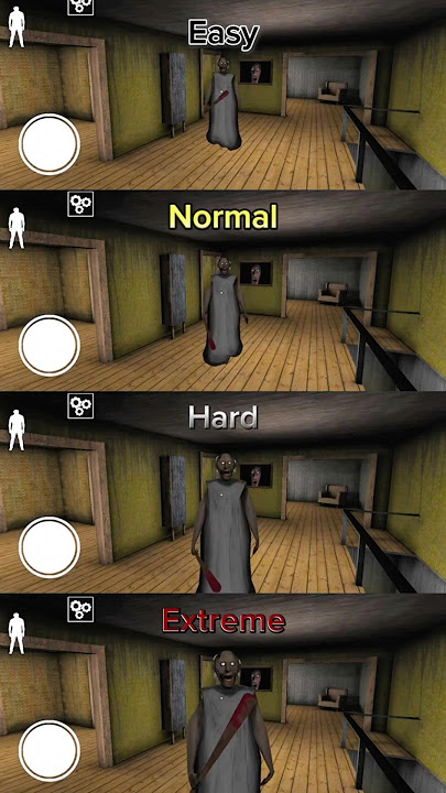 Easy mode Vs Normal Mode Vs Hard mode Vs Extreme Mode In Granny 2