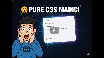 Create this AWS card hover effect easily in a minute | No JS, 60s CSS Hack