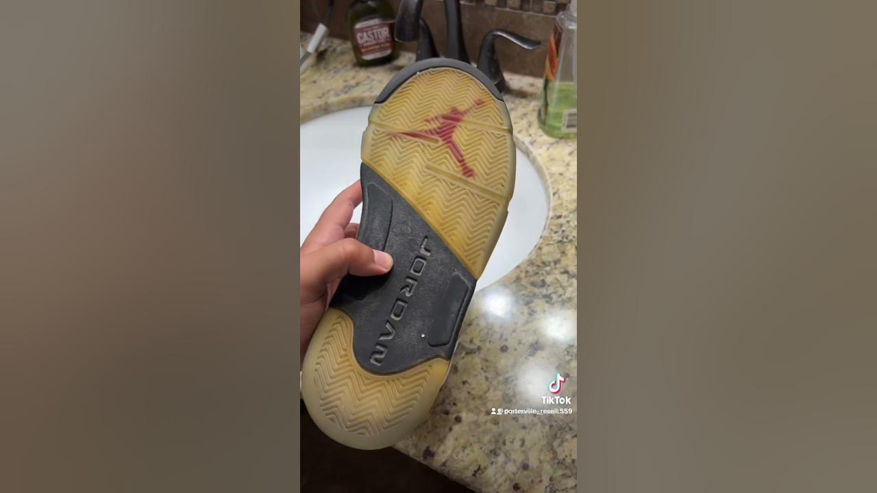 How to restore Jordan 5 fire red jordan5 restoration ice 