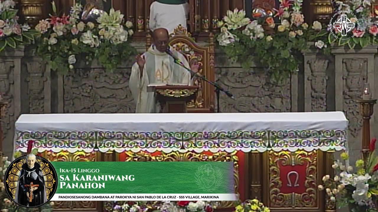 Sunday Holy Mass July 14, 2024 6 AM YouTube